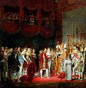 Georges Rouget Marriage of Napoleon I and Marie Louise. 2 April 1810. oil painting artist